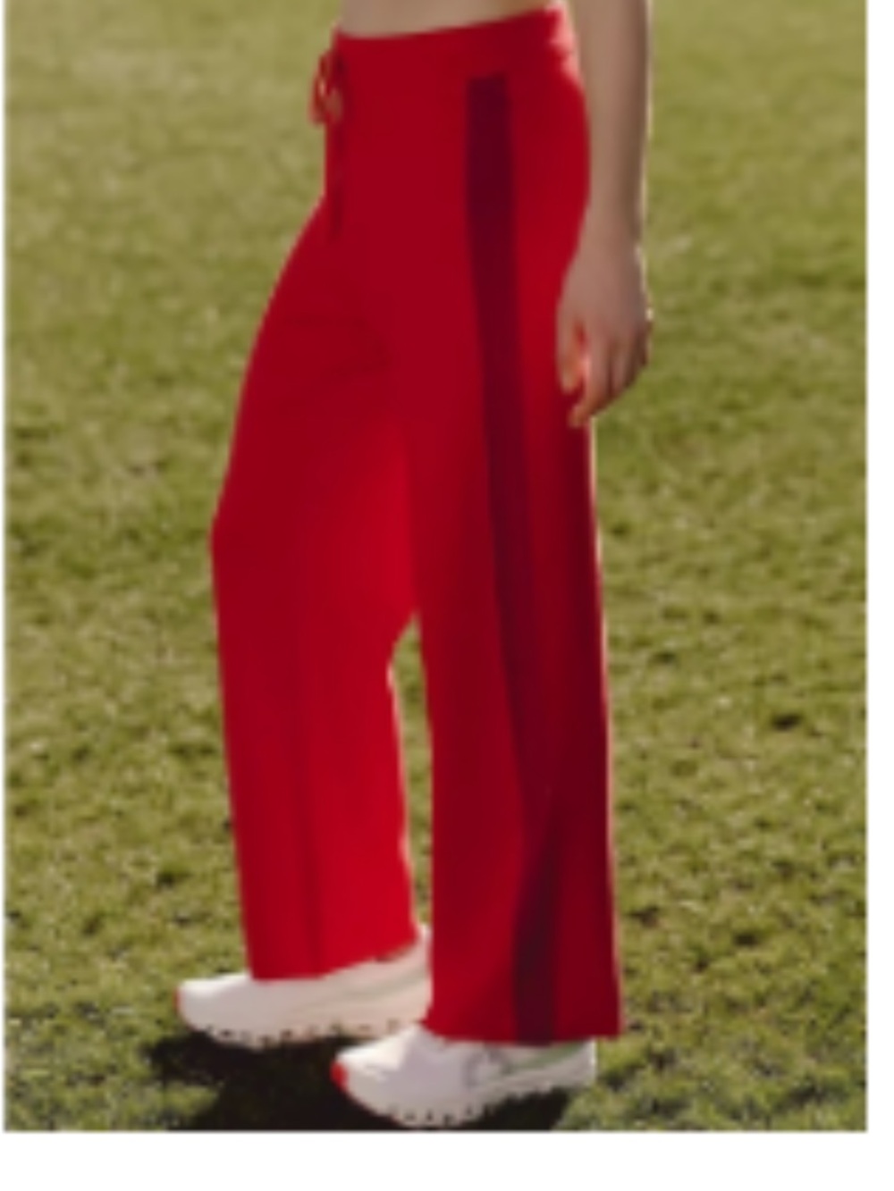 NWT Sundry Vermillion Side Stripe Pant